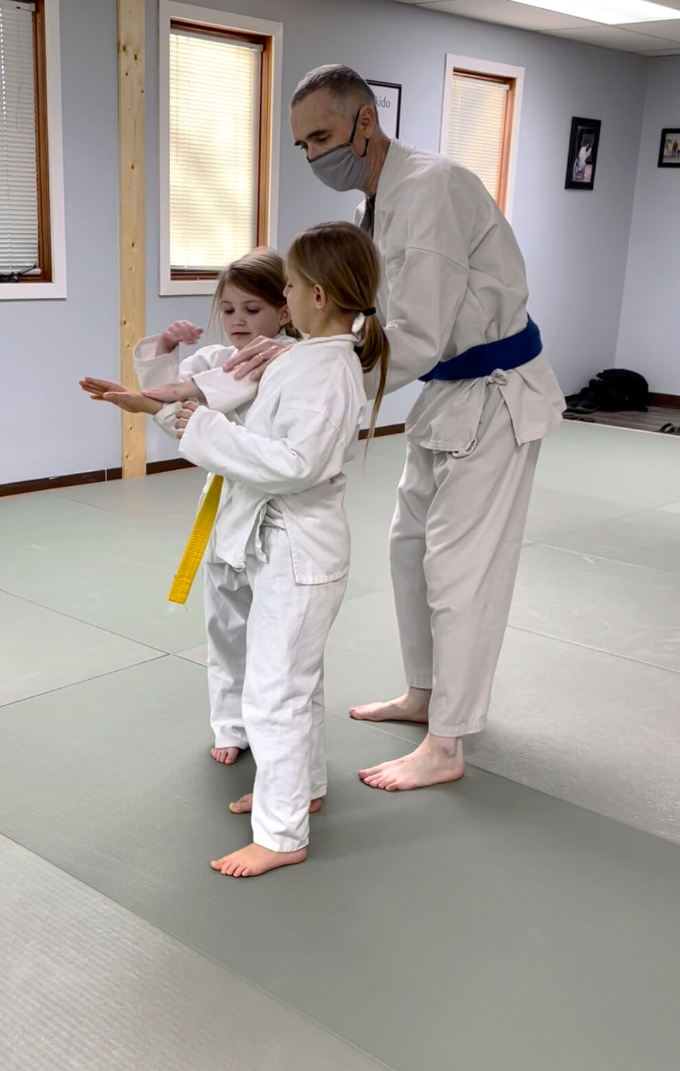 Teaching in kids class